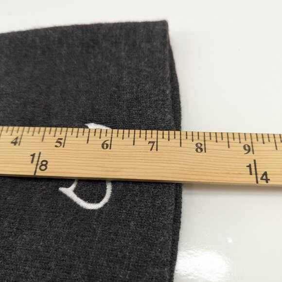 Headmaster Calvary Beanie Gray with Embroidered White Dove One Size - Picture 7 of 7